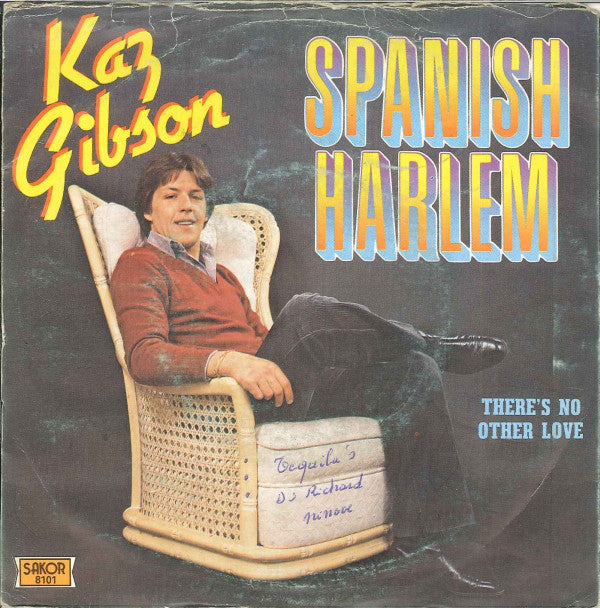 Kaz Gibson - Spanish Harlem 11985 Vinyl Singles Goede Staat