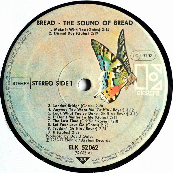 Bread - The Sound Of Bread - Their 20 Finest Songs (LP) 48083 Vinyl LP Goede Staat