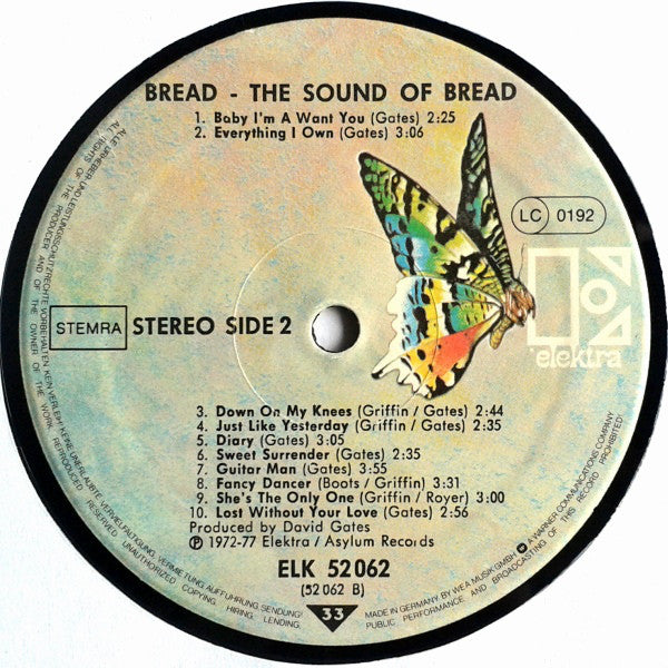 Bread - The Sound Of Bread - Their 20 Finest Songs (LP) 48083 Vinyl LP Goede Staat