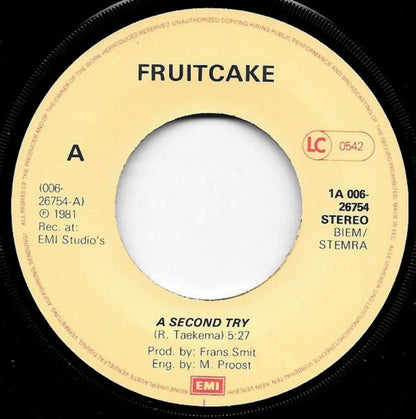 Fruitcake - A Second Try 21766 Vinyl Singles Goede Staat