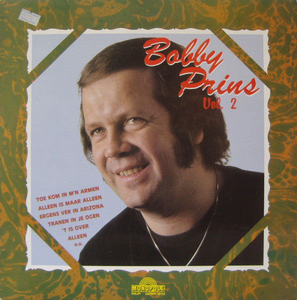 Bobby Prins – Bobby Prins Vol. 2 (LP) 49365 Vinyl LP Goede Staat