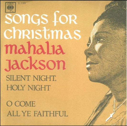 Mahalia Jackson - Silent Night Holy Night 07007 Vinyl Singles Goede Staat