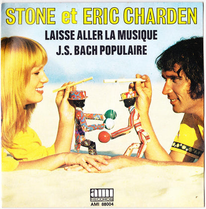 Stone Et Eric Charden - Laisse Aller La Musique 17999 Vinyl Singles Goede Staat