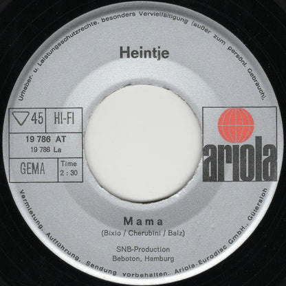 Heintje - Mama 32496 Vinyl Singles Goede Staat