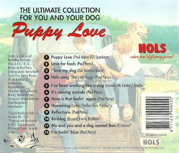 Paul Perry - Puppy Love (CD) Compact Disc Goede Staat