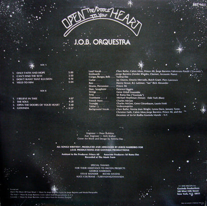 J.O.B. Orquestra - Open The Doors To Your Heart (LP) 41244 Vinyl LP Goede Staat