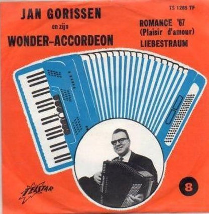 Jan Gorissen - Romance '67 (Plaisir D'amour) 31893 Vinyl Singles Goede Staat