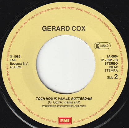 Gerard Cox - Die Laaielichter 31037 Vinyl Singles Goede Staat