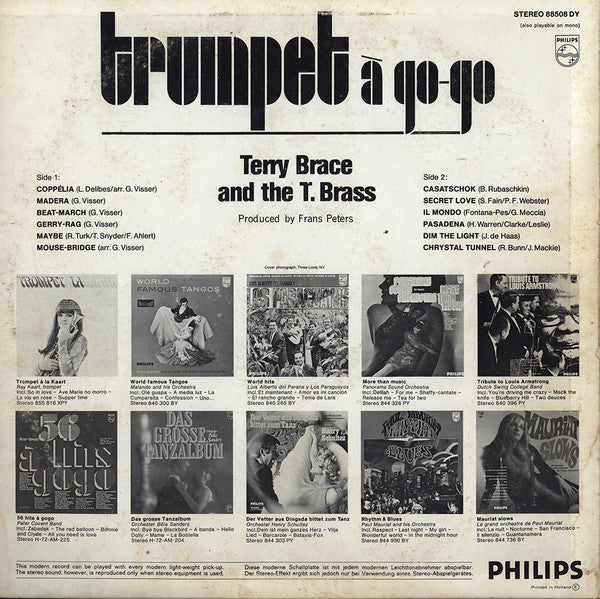 Terry Brace And The T. Brass - Trumpet À Go Go (LP) 49725 Vinyl LP Goede Staat