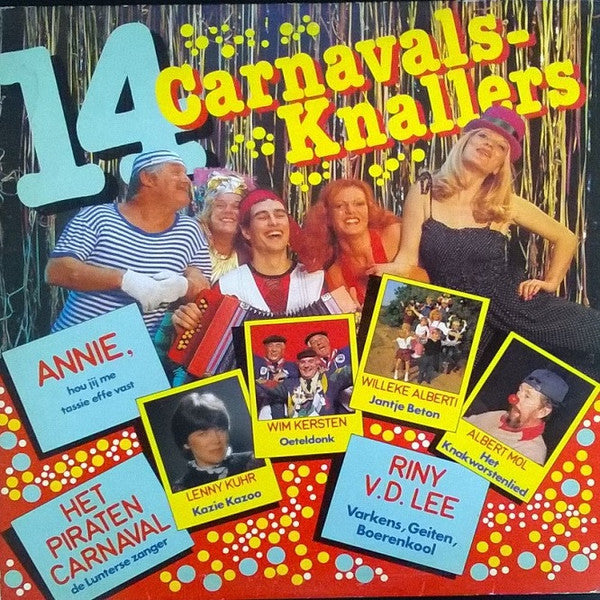 Various - 14 Carnavalsknallers (LP) 48354 Vinyl LP Goede Staat