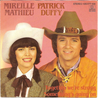 Mireille Mathieu & Patrick Duffy - Together We're Strong 39103 Vinyl Singles Goede Staat