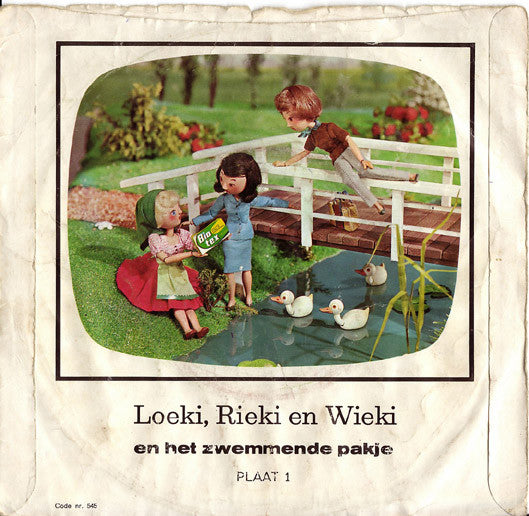 No Artist - Loeki, Rieki En Wieki - Plaat 1 (Bio-Tex) 31961 Vinyl Singles Goede Staat