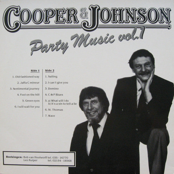 Cooper & Johnson - Party Music vol.1 (LP) 42756 Vinyl LP Goede Staat