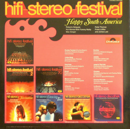 Various - Hifi-Stereo-Festival - Happy South-America (LP) 40645 (B) Vinyl LP Goede Staat