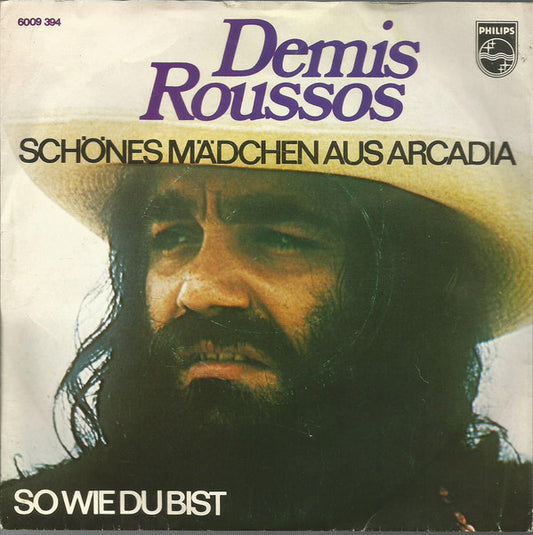 Demis Roussos - Schones Madchen Aus Arcadia 34302 Vinyl Singles Goede Staat