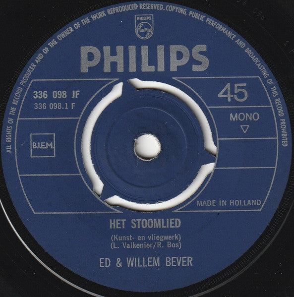 Ed & Willem Bever / Momfer De Mol - Het Stoomlied 28991 Vinyl Singles Goede Staat