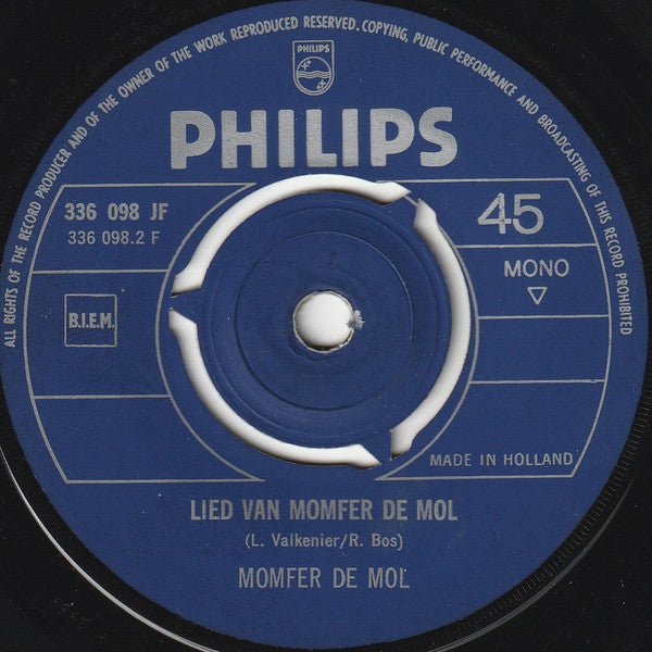 Ed & Willem Bever / Momfer De Mol - Het Stoomlied 28991 Vinyl Singles Goede Staat