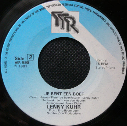 Lenny Kuhr - Kazie Kazoo 13457 Vinyl Singles Goede Staat