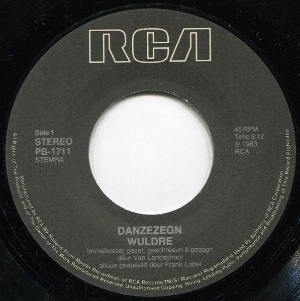 Wuldre - Danzezegn 30771 Vinyl Singles Goede Staat