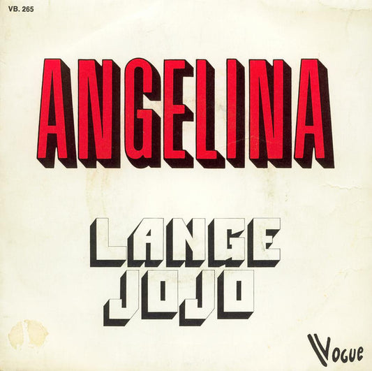 Lange Jojo - Angelina 24556 Vinyl Singles Goede Staat