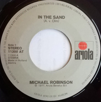 Michael Robinson - In The Sand 15317 Vinyl Singles Goede Staat