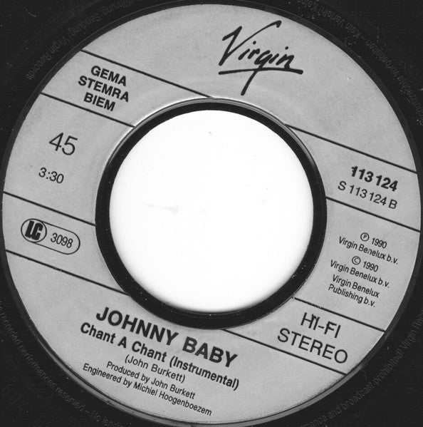 Johnny Baby - Chant A Chant 16750 Vinyl Singles Goede Staat