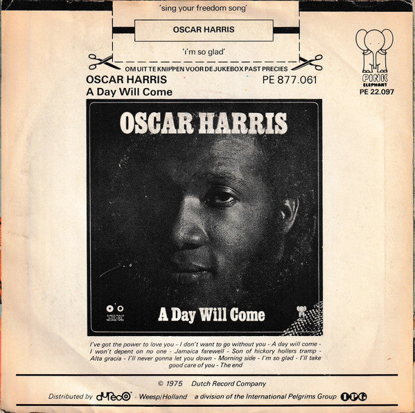 Oscar Harris - Sing Your Freedom Song 330824 Vinyl Singles Goede Staat