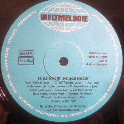 Unknown Artist - Stille Nacht, Heilige Nacht (LP) 49237 Vinyl LP Goede Staat