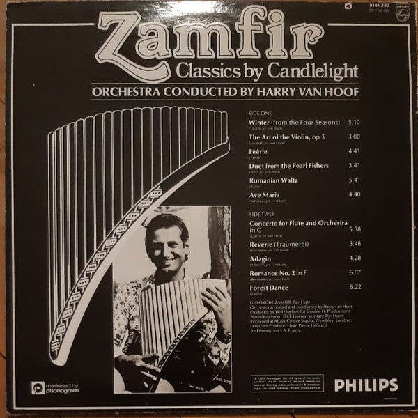 Zamfir / van Hoof Orchestra - Classics By Candlelight (LP) 46120 Vinyl LP Goede Staat