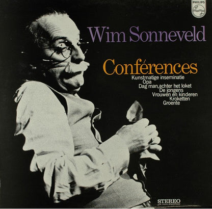 Wim Sonneveld - Conferences (LP) 41269 Vinyl LP Goede Staat