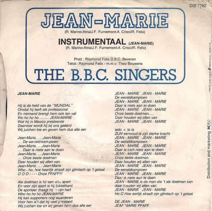 B.B.C. Singers - Jean-Marie 31449 Vinyl Singles Goede Staat