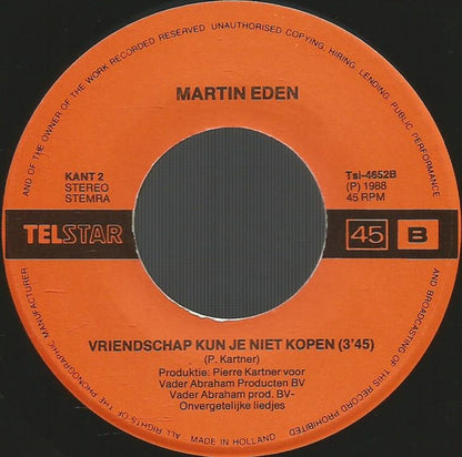 Martin Eden - Mijn Vader 15143 Vinyl Singles Goede Staat