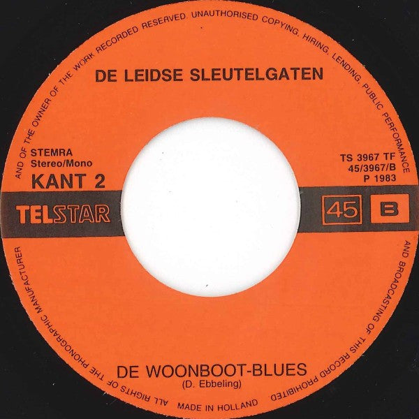 Leidse Sleutelgaten - Joke Stop Met Koken 34211 Vinyl Singles Goede Staat