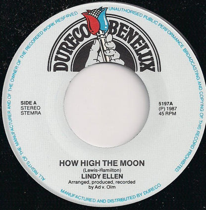 Lindy Ellen - How High The Moon 17682 Vinyl Singles Goede Staat