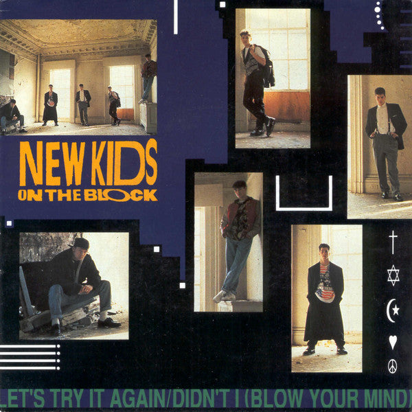 New Kids On The Block - Let's Try It Again 20150 Vinyl Singles Goede Staat