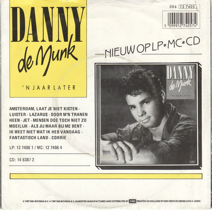 Danny de Munk - Amsterdam 15490 Vinyl Singles Goede Staat