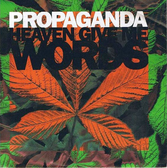 Propaganda - Heaven Give Me Words 20219 Vinyl Singles Goede Staat