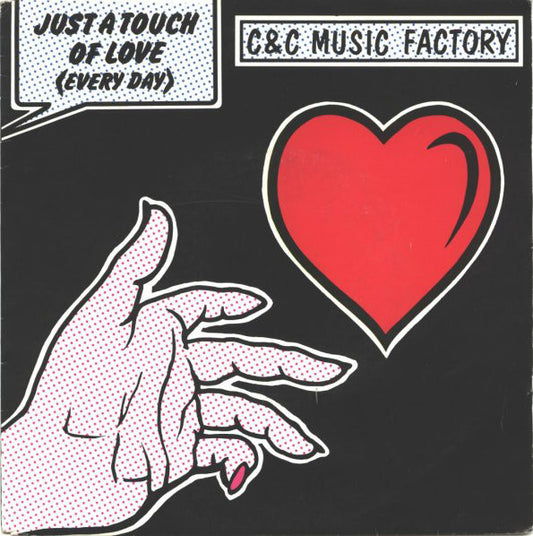 C + C Music Factory - Just A Touch Of Love (Everyday) 18164 Vinyl Singles Goede Staat