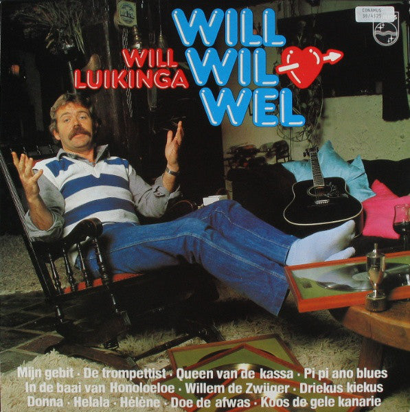 Will Luikinga - Will Wil Wel (LP) 42378 Vinyl LP Goede Staat