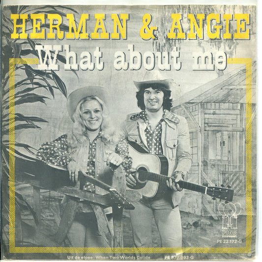 Herman & Angie - What About Me 28187 Vinyl Singles Goede Staat