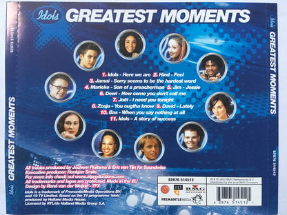 Idols - Idols Greatest Moments (CD) Compact Disc Goede Staat