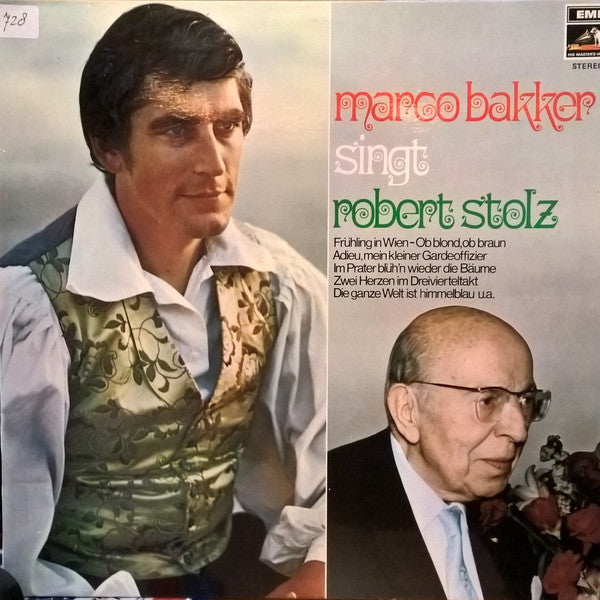 Marco Bakker - Singt Robert Stolz (LP) 42162 Vinyl LP Goede Staat