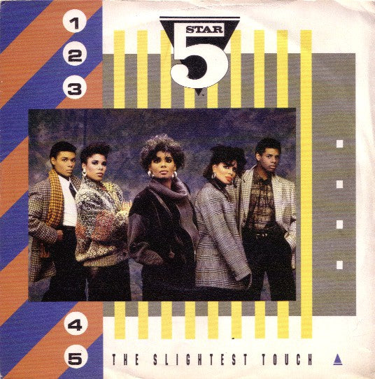 Five Star - The Slightest Touch 12371 22761 Vinyl Singles Goede Staat