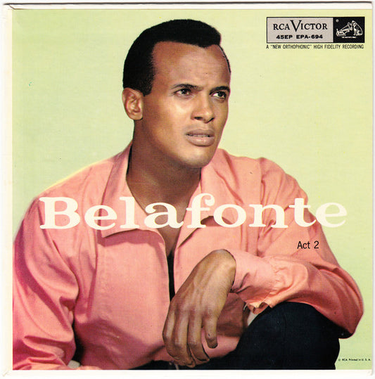 Harry Belafonte - Belafonte - Act 2 24745 Vinyl Singles Goede Staat