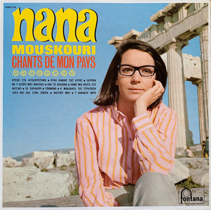 Nana Mouskouri - Chants De Mon Pays (LP) 49391 Vinyl LP Goede Staat