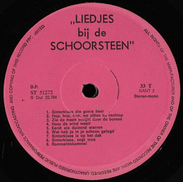 Unknown Artist - Liedjes Bij De Schoorsteen (LP) 41693 Vinyl LP Goede Staat