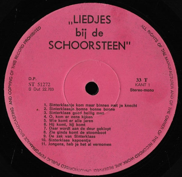 Unknown Artist - Liedjes Bij De Schoorsteen (LP) 41693 Vinyl LP Goede Staat