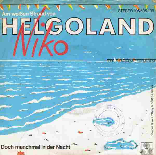 Niko - Am Weißen Strand Von Helgoland 23237 Vinyl Singles Goede Staat