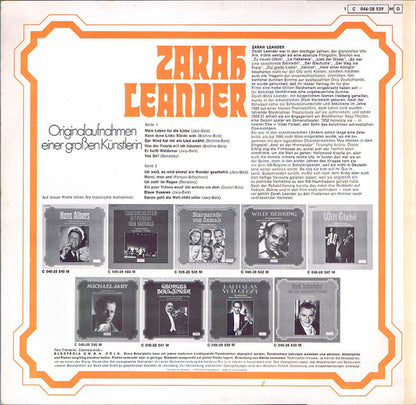 Zarah Leander - Originalaufnahmen Einer Großen Künstlerin (LP) 44377 Vinyl LP Goede Staat