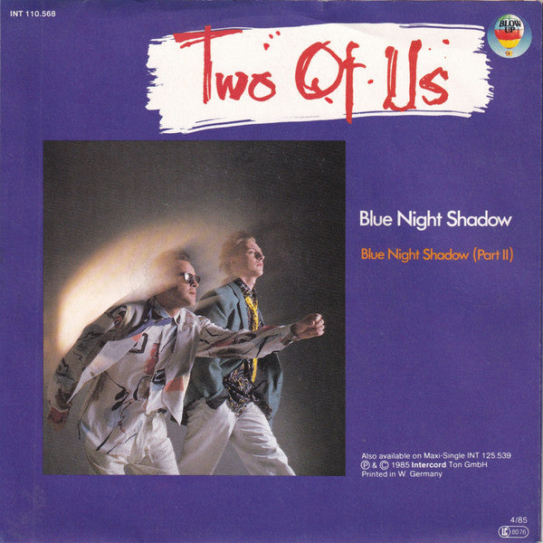 Two Of Us - Blue Night Shadow 18855 Vinyl Singles Goede Staat